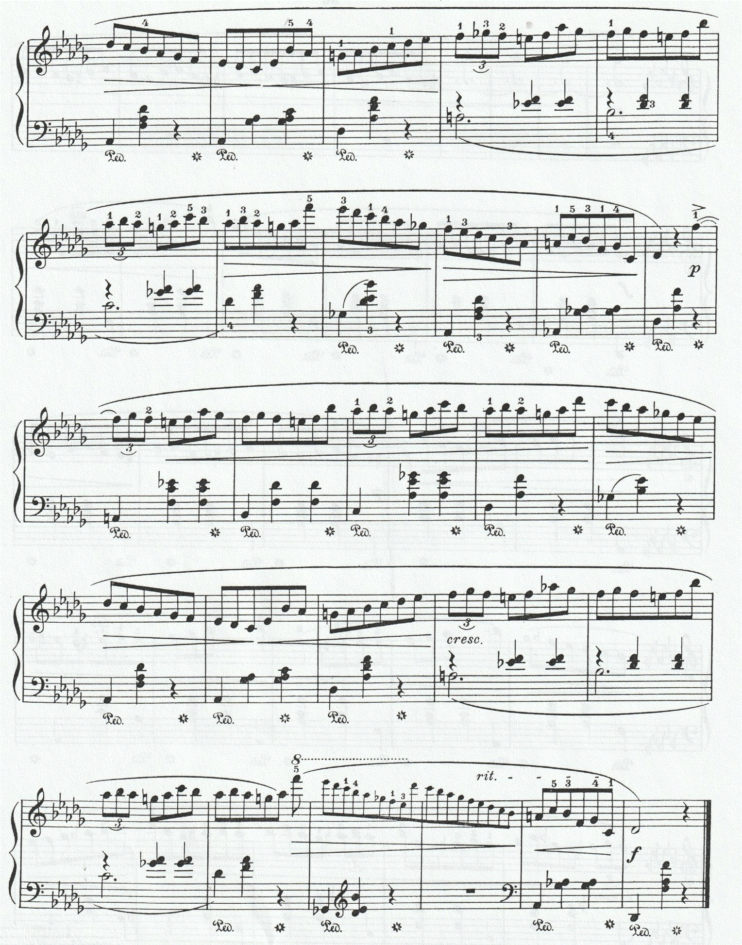 Chopin Op 64 No. 1 (Minute Waltz)-4